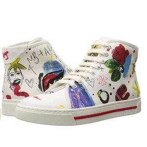 Marc Jacobs Christy Pave Lace Up Fashion Sneaker